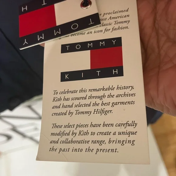 Kith x Tommy Hilfiger Reversible Colorblack Jacket Navy/Blue size XS